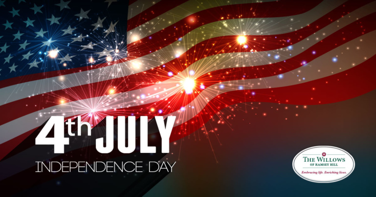 Happy Independence Day from the Willows of Ramsey Hill